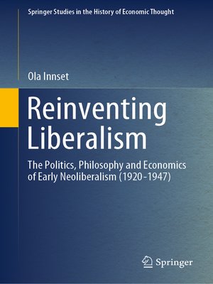 cover image of Reinventing Liberalism